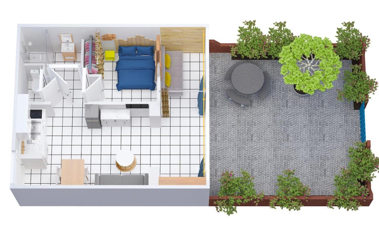 Ferienwohnung A L'Ombre Du Murier Le Barcarès Exterior foto